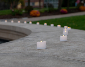 Gallery: Remembrance Scholars hold candlelight vigil for Pan Am 103 victims