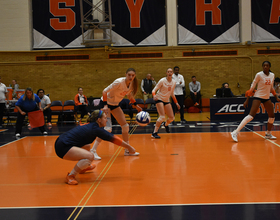 Syracuse made few errors, but could not overcome No. 7 Pittsburgh in sweep