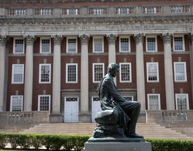 The Seated Lincoln statue does not represent SU's current ethics