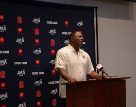 Syracuse players, coaches talk changes, preparations ahead of Pinstripe Bowl