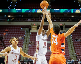 Syracuse's defense clamps down on high-post in 2nd half, beats Florida State 76-67