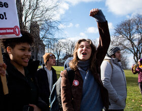 Gallery: Syracuse Graduate Employees United protest for recognition