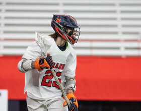 Box lacrosse background helps Syracuse's Finn Thomson continue family legacy