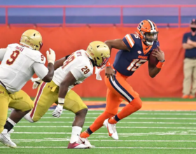 Syracuse quarterback JaCobian Morgan enters transfer portal