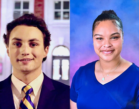 MP Geiss, Simone Bellot reflect on year as senior class marshals ahead of commencement