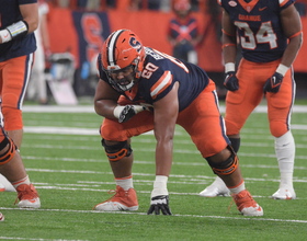 SU offensive lineman Matthew Bergeron selected 38th overall by the Atlanta Falcons in 2023 NFL Draft