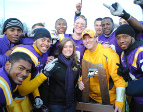 Before coaching at Western Michigan, Eric Evans transformed UAlbany football