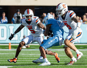 Garrett Shrader says SU has to 'get back to the drawing board' after 40-7 loss to No. 14 UNC