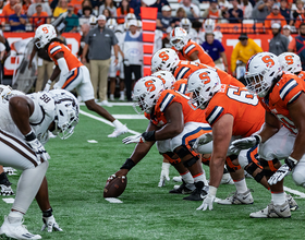 Jumbo set has beefed up Syracuse’s goal line play