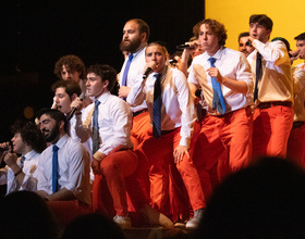 Otto Tunes shaves heads, pies faces for 11th annual ‘Cockappella’ concert