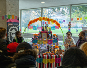 Campus Día de Muertos celebration honors authentic, nostalgic tradition