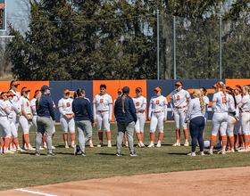 Taylor Posner’s 7-RBI day helps SU softball sweep Friday doubleheader