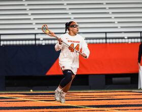 Emma Ward leads Syracuse's attack. One day, she hopes to serve in the FBI.