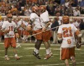 BREAKOUT: Finally eligible, Jamieson nets hat trick in Syracuse's first-round NCAA win