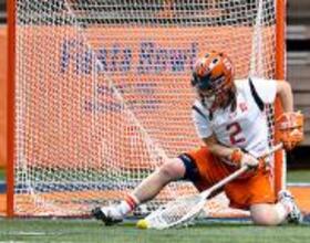 Women's lacrosse goalie Hogan copes with pregame jitters, loosens up in games