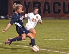 WSOC : Taormina's 2 goals help Orange secure 1st Big East win