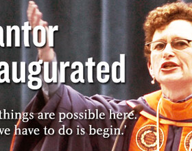 Inauguration ceremonies officially install Cantor as 11th SU chancellor