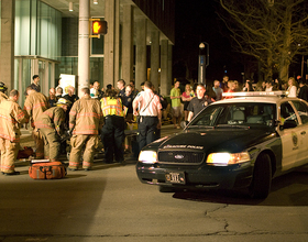 SUNY-ESF student hit by ambulance Thursday night