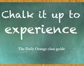 Chalk it up to experience: The Daily Orange class registration guide