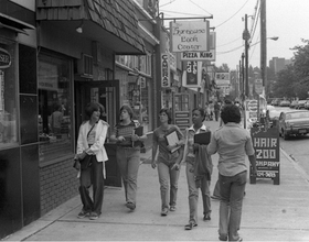 Natural selection: Constantly changing facade of Marshall Street reflects shifts in local culture