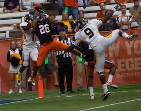 FB : SAVING FACE: Syracuse defense redeems itself with overtime interception in win over Toledo