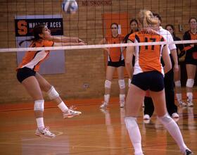 VB : Guzman earns more playing time under interim head coach Morrisroe