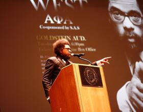 Civil rights activist Cornel West calls for youth involvement