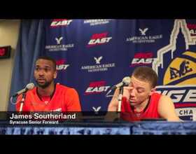 Video: Boeheim, Triche, Southerland discuss Syracuse's victory over Pittsburgh in Big East tournament