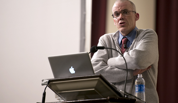 McKibben addresses topic of climate change