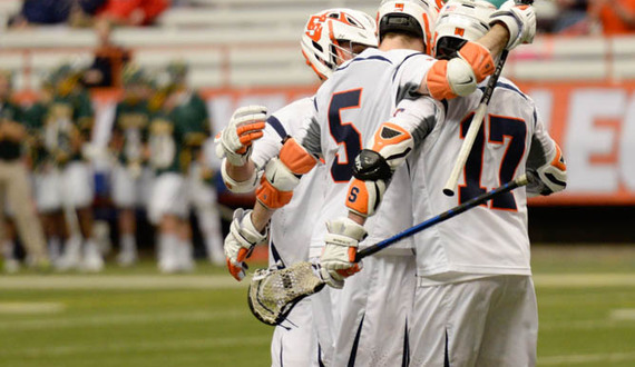 Syracuse enjoys Williams&#8217; success at faceoff X, cruises to 21-7 season-opening win over Siena