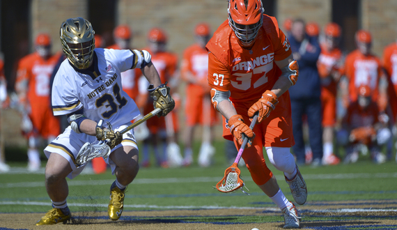 Ben Williams maintains success at faceoff X, but SU still falls to Fighting Irish