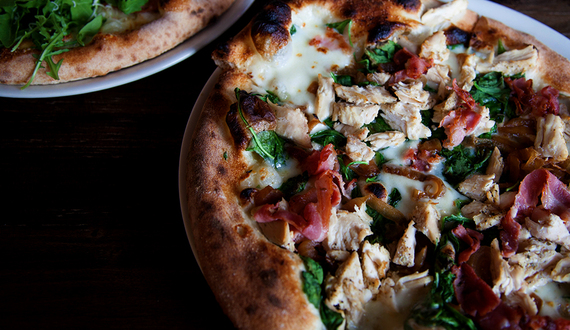 Ironwood’s wood-fired pizzas offer delicious, fresh taste in rustic restaurant atmosphere