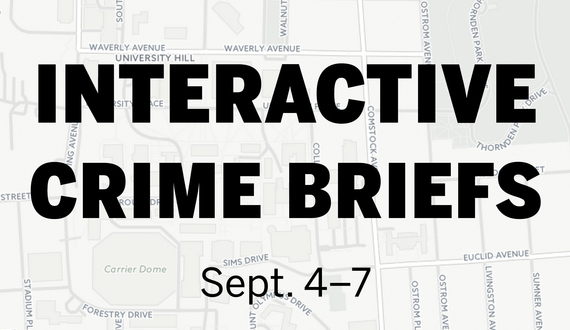 Interactive crime map: Sept. 4–7