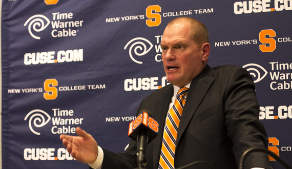 Scott Shafer reacts to Syracuse University lockdown