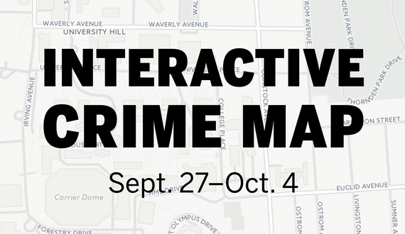 Interactive crime map: Sept. 27–Oct. 4