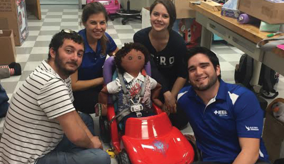 University of North Florida students make toys adaptable to kids with ability impairments