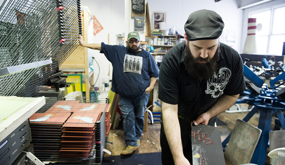 Gallery: A look into The Black Arts Studio&#8217;s printing process