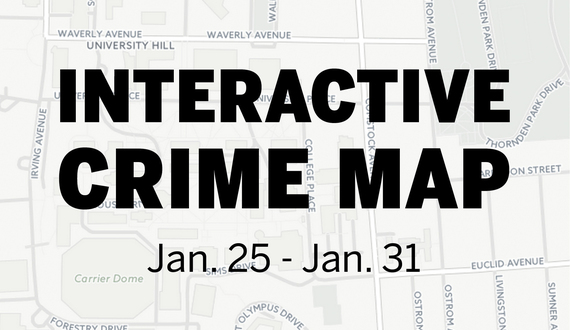 Interactive Crime Map: Jan. 25 &#8211; Jan. 31