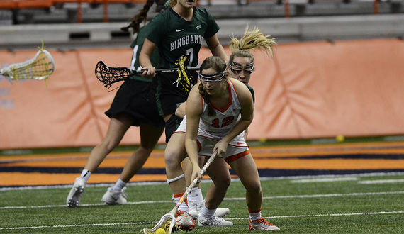 Syracuse sneaks past Binghamton, 9-6, despite offensive inefficiency