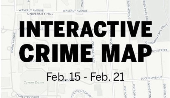 Interactive Crime Map: Feb. 15 &#8211; Feb. 21