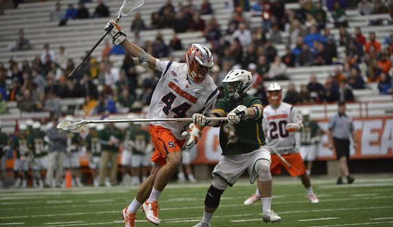 Matt Lane settles in at midfield after career at attack