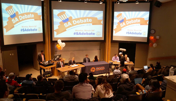 SA presidential and vice presidential candidates debate sexual assault and diversity