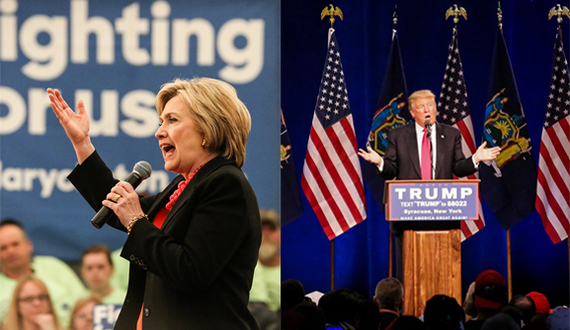 Trump and Clinton dominate the New York state primary