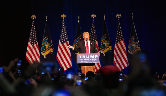 Anti-Donald Trump demonstrations end with protesters getting kicked out and shouting matches with Trump supporters