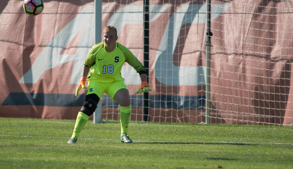 Courtney Brosnan becomes one of the top goalies in the ACC