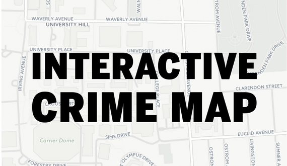 Interactive Crime Map: Syracuse University student arrested for assault; man arrested for shoplifting outside Newhouse