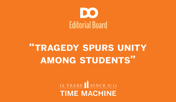 Time machine: Tragedy spurs unity among students