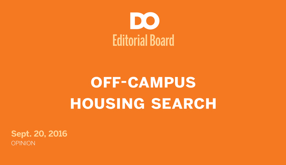 University should provide more information about off-campus housing