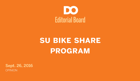 SU bike share program merits kiosk, resource expansion