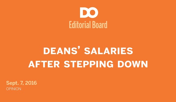 New SU policy on deans&#8217; salaries provides more balance in pay grade